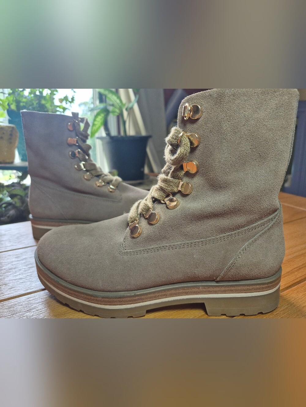 Limelight Moto Combat Boots - Size 6.5